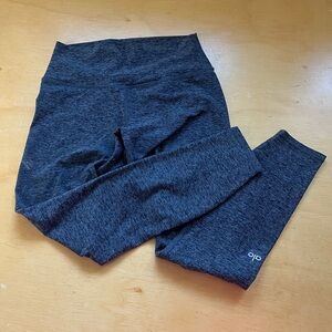 Alo yoga heather gray leggings